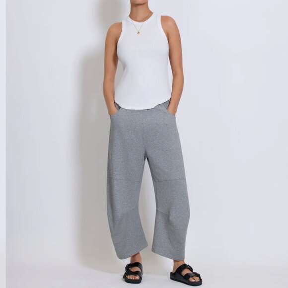 Roucha Penn Sweatpants Heather Grey Size C=Large - Picture 1 of 12